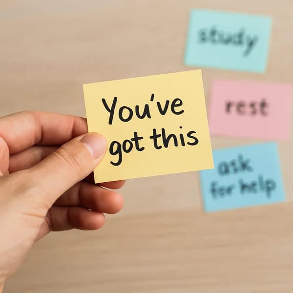 Student support image used as a calm visual break before the DSA needs assessment section